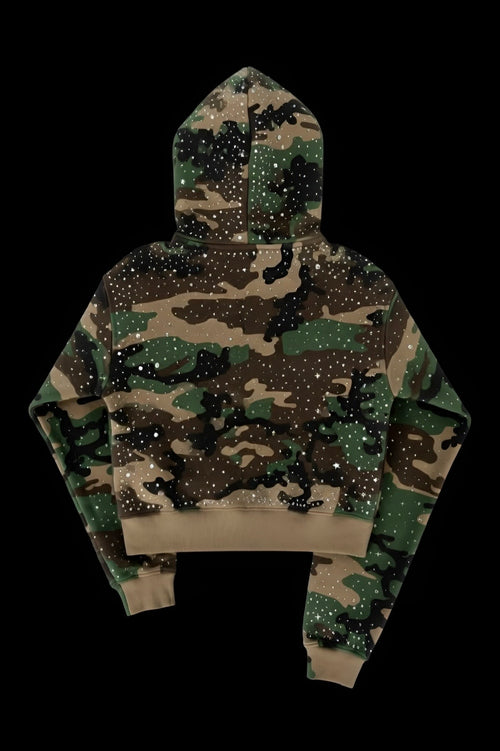 JACARIHILLS CAMO ZIP UP